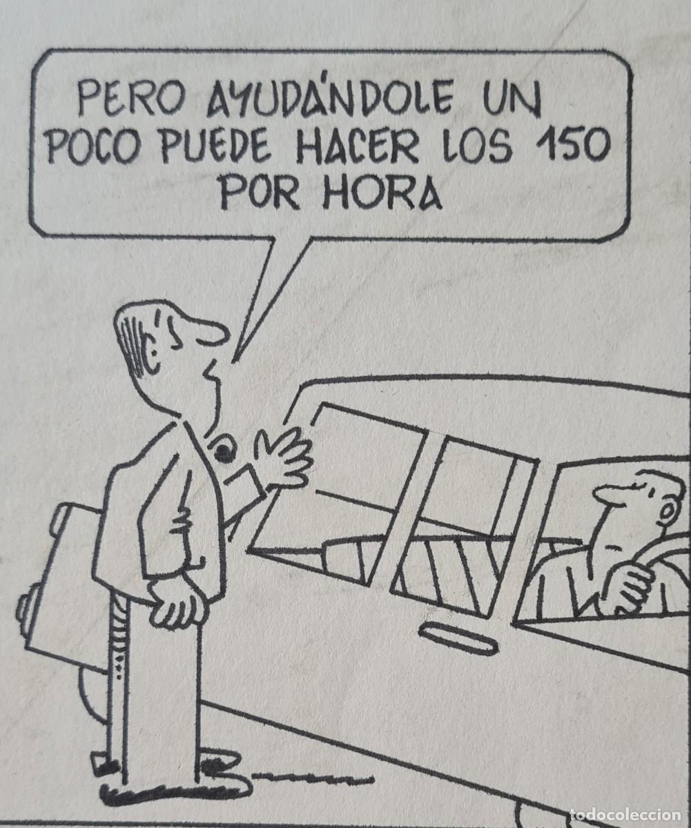 C&oacute;mics: PA&Ntilde;ELLA &rdquo;PERO EN LAS BAJADAS...&rdquo; ORIGINAL FIRMADO - Foto 5