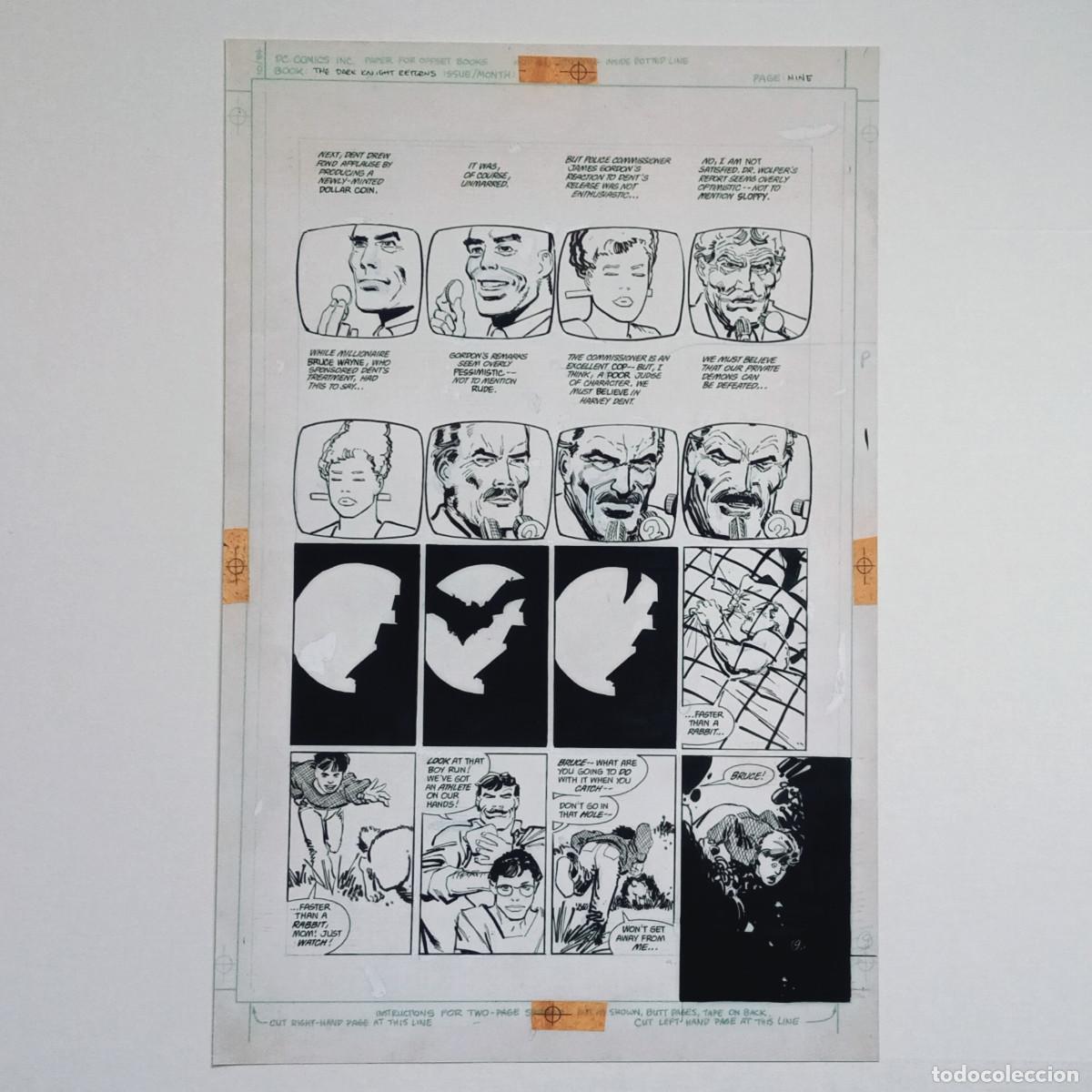 C&oacute;mics: Batman: The Dark Knight Returns - Pages 9 and 10 - Facs&iacute;mil - Foto 1