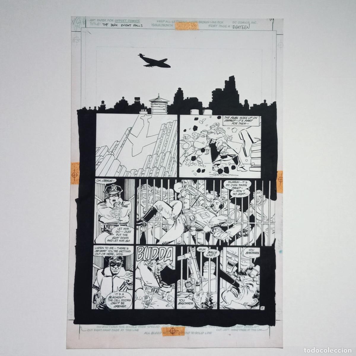 C&oacute;mics: Batman: The Dark Knight Falls - Page 18 - Facs&iacute;mil - Foto 1