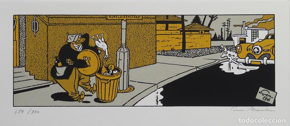 C&oacute;mics: Ever Meulen. Serigraf&iacute;a numerada y firmada. Amsterdam 1986 - Foto 1