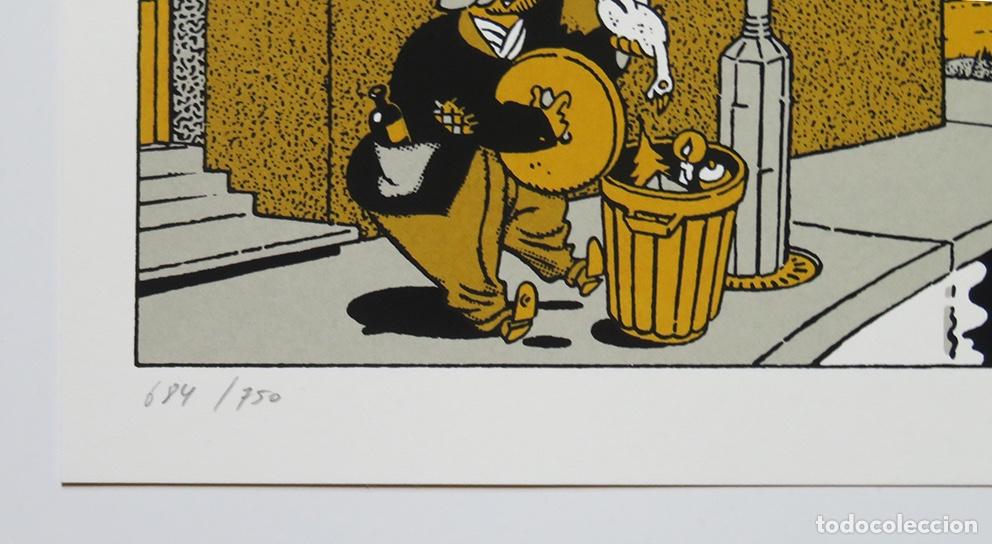 C&oacute;mics: Ever Meulen. Serigraf&iacute;a numerada y firmada. Amsterdam 1986 - Foto 2
