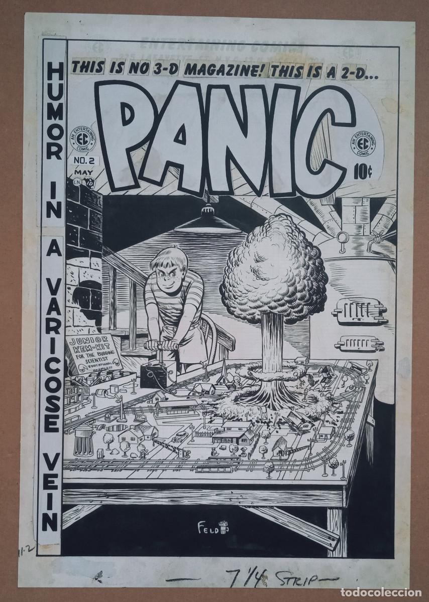 C&oacute;mics: Panic N&ordm; 2 / N&ordm; 3 - Facsimile covers [EC Comics] - Foto 1