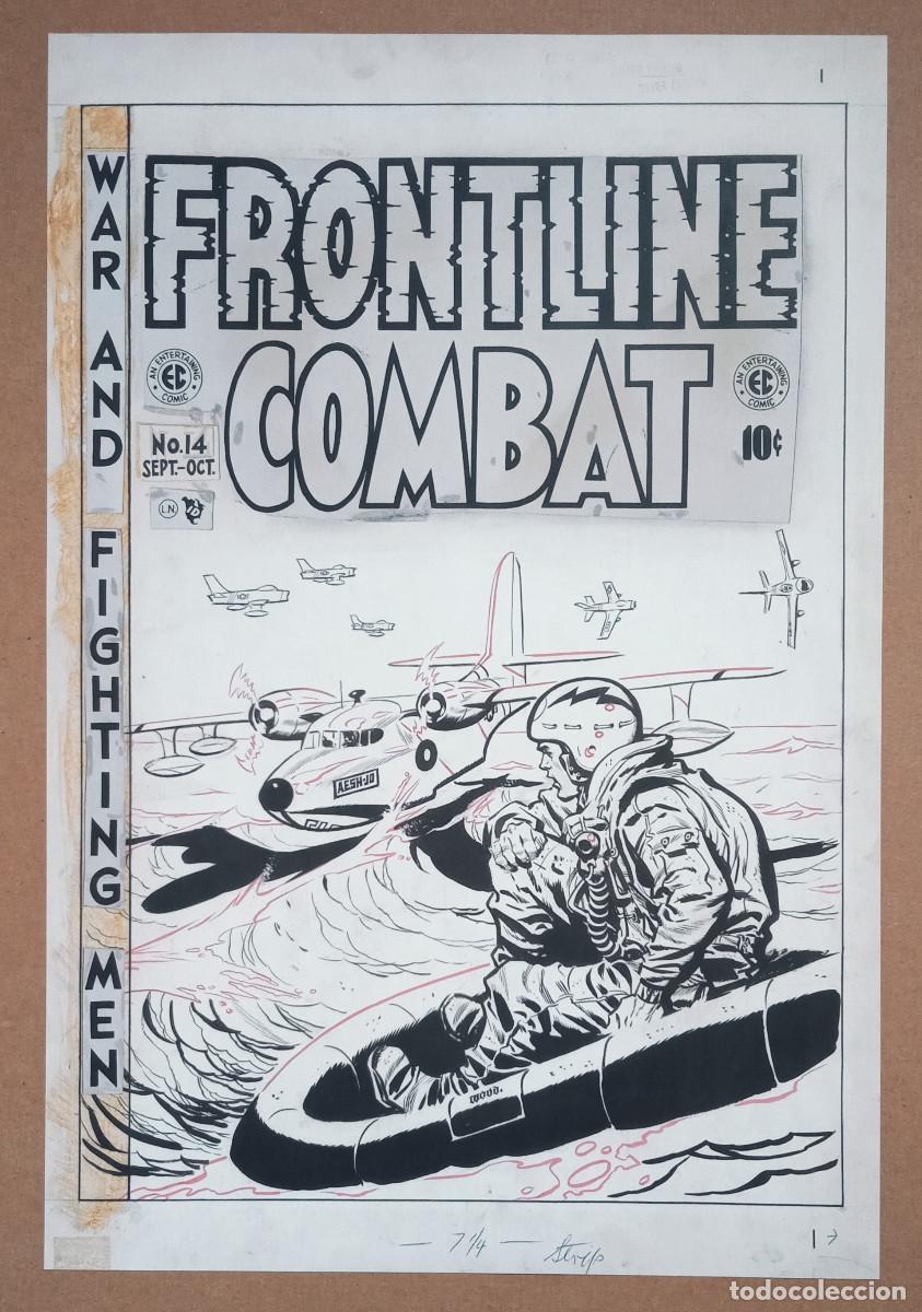 C&oacute;mics: Frontline Combat N&ordm; 14 / N&ordm; 15 - Facsimile covers [EC Comics] - Foto 1
