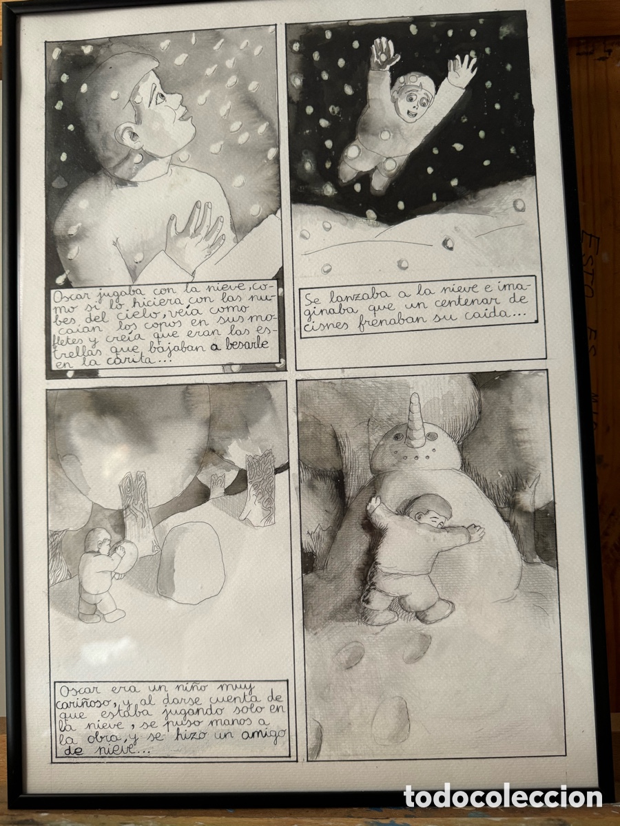 C&oacute;mics: C&oacute;mic Original Enmarcado - Foto 2