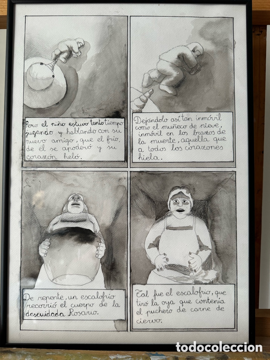 C&oacute;mics: C&oacute;mic Original Enmarcado - Foto 3