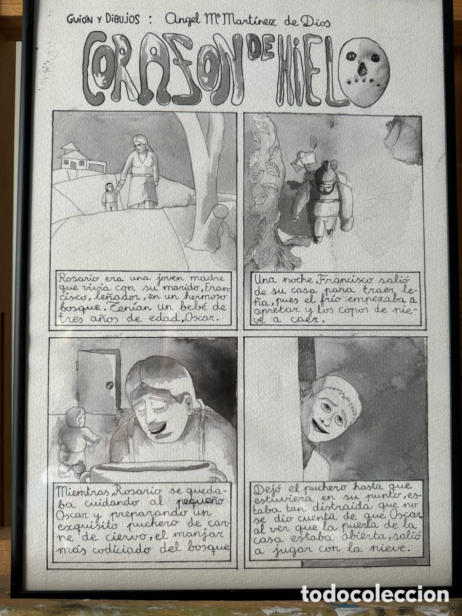 C&oacute;mics: C&oacute;mic Original Enmarcado - Foto 1
