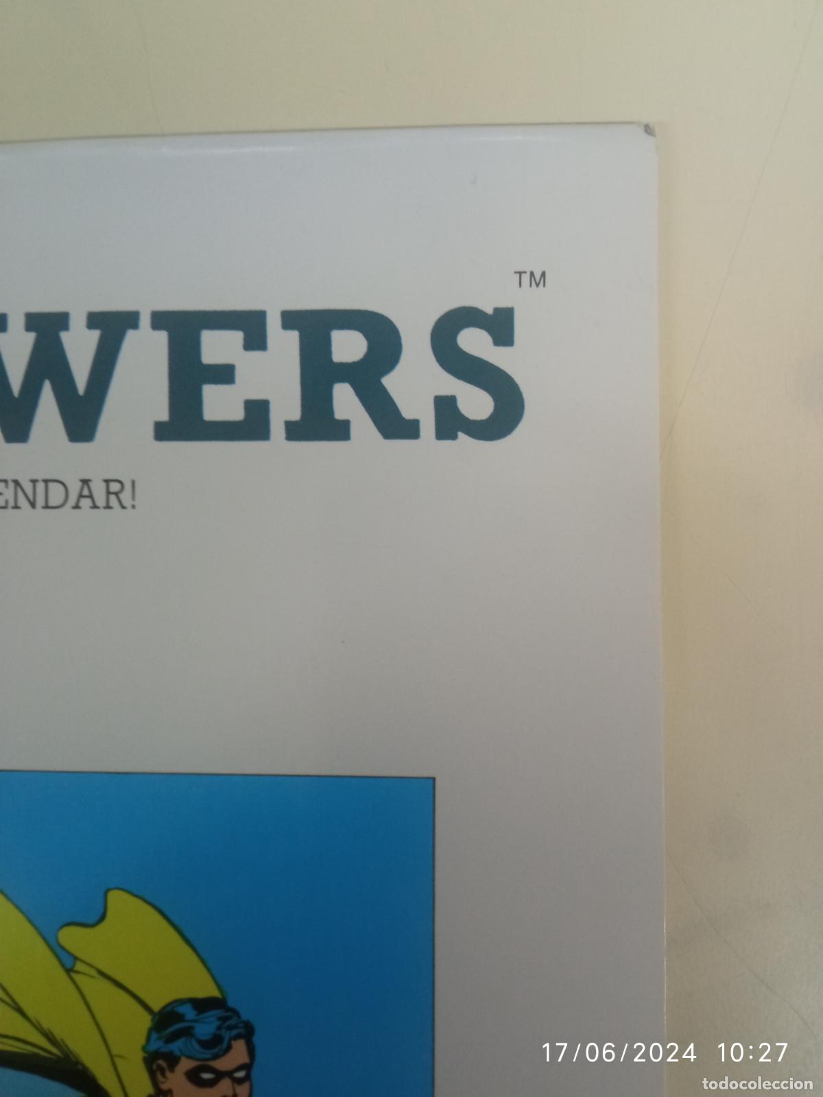 C&oacute;mics: Calendario SUPER POWERS 1988 J. Luis Garcia Lopez - Foto 3