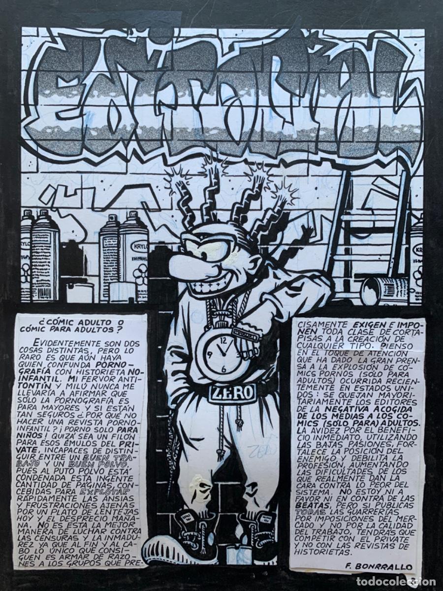 C&oacute;mics: MAKOKI, DIBUJO ORIGINAL BONRRALLO . - Foto 1