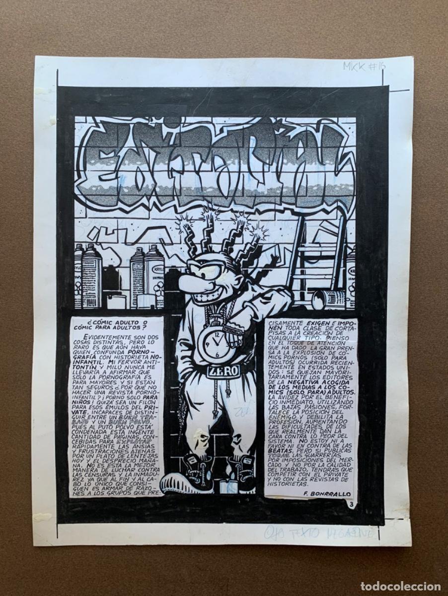 C&oacute;mics: MAKOKI, DIBUJO ORIGINAL BONRRALLO . - Foto 10