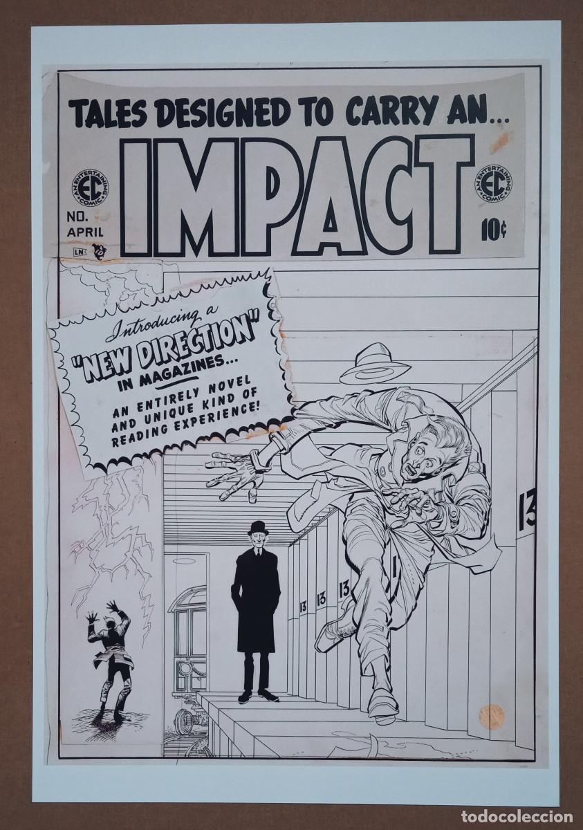 C&oacute;mics: Impact N&ordm; 1 / Frontline Combat N&ordm; 14 - Facsimile covers [EC Comics] - Foto 1