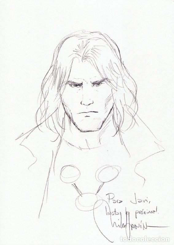 C&oacute;mics: Sketch de Shade, de Mikel Janin - Foto 1