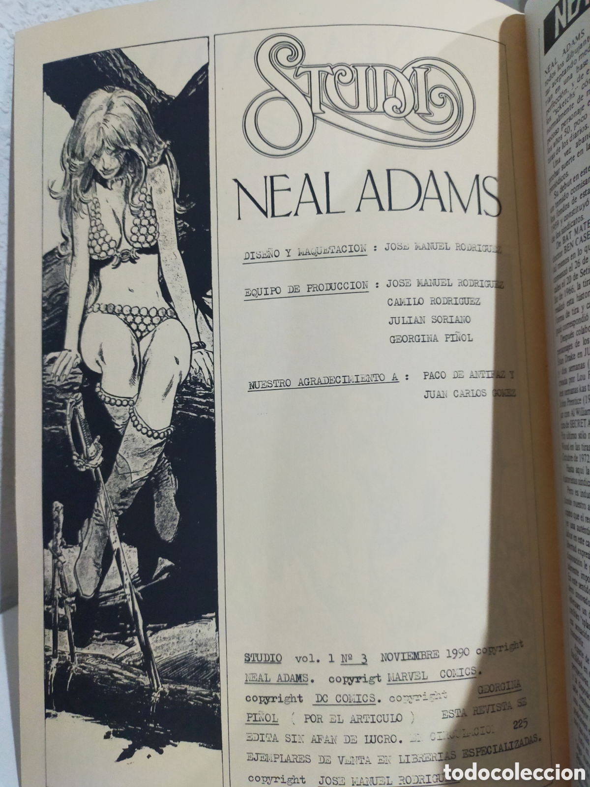 C&oacute;mics: Neal Adams Studio n&uacute;mero 3 - Foto 3
