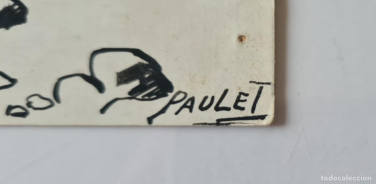 C&oacute;mics: PAULET - &rdquo;MIRANDO AL MAR&rdquo; ORIGINAL FIRMADO - Foto 3