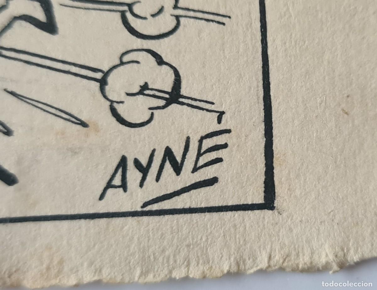 C&oacute;mics: AYN&Eacute; - &rdquo;OFUSCACI&Oacute;N&rdquo; ORIGINAL FIRMADO - Foto 2