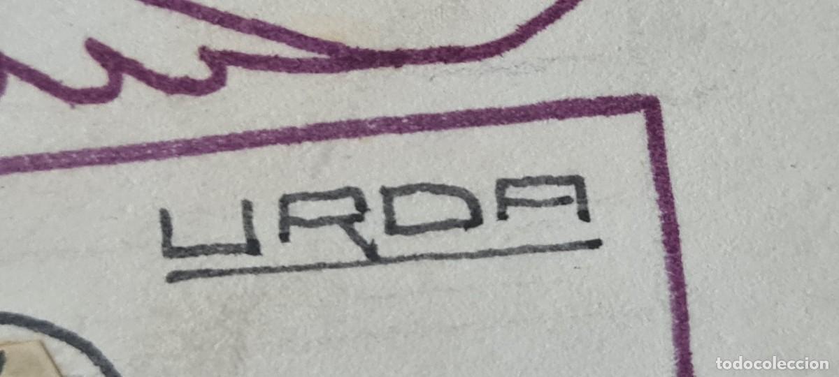 C&oacute;mics: URDA - &rdquo;EN CORREOS&rdquo; ORIGINAL FIRMADO - Foto 3