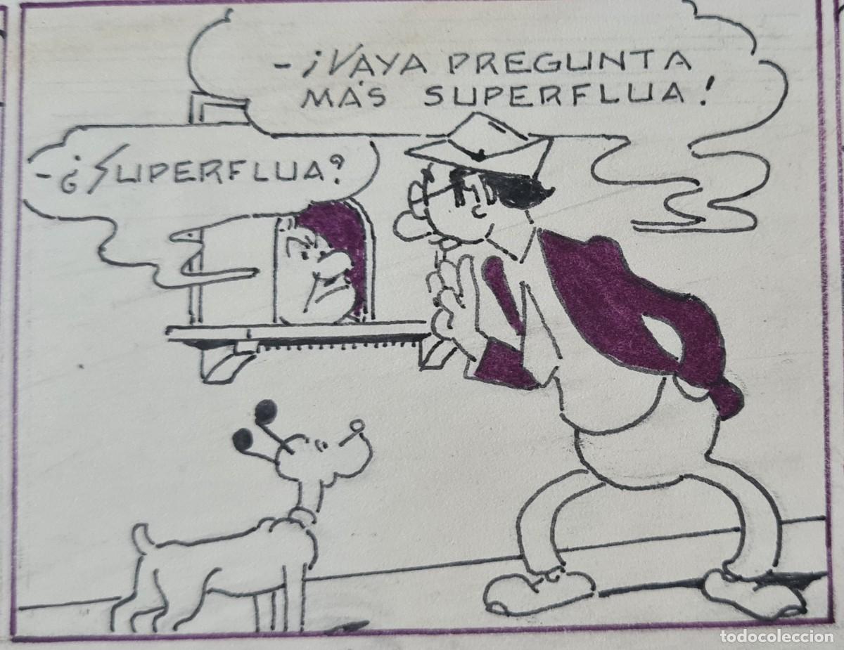C&oacute;mics: URDA - &rdquo;EN CORREOS&rdquo; ORIGINAL FIRMADO - Foto 5