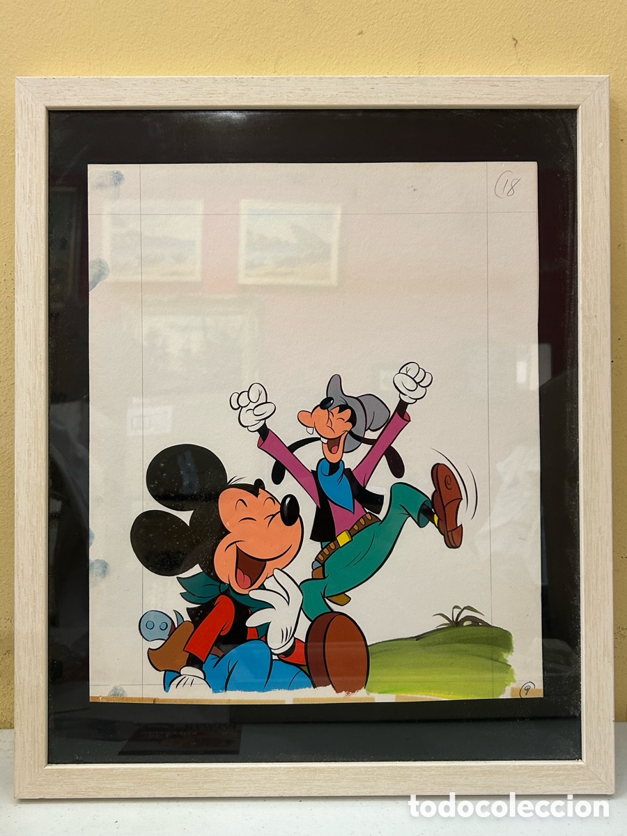 C&oacute;mics: Dibujo original Disney 47cm x 37cm - Foto 1