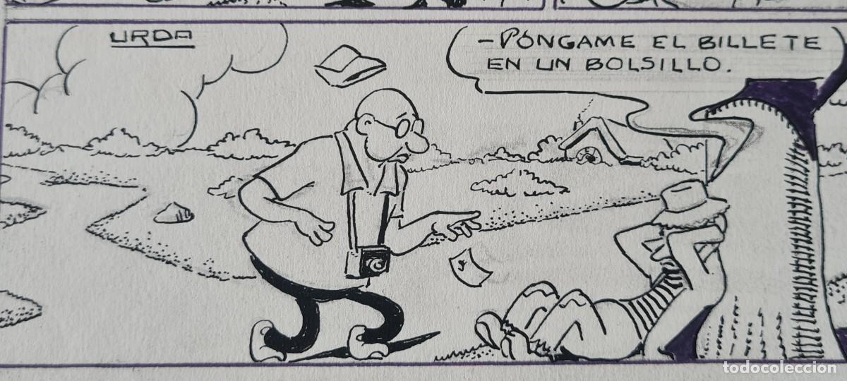 C&oacute;mics: URDA- &rdquo;UN CAMPE&Oacute;N&rdquo; ORIGINAL FIRMADO - Foto 7