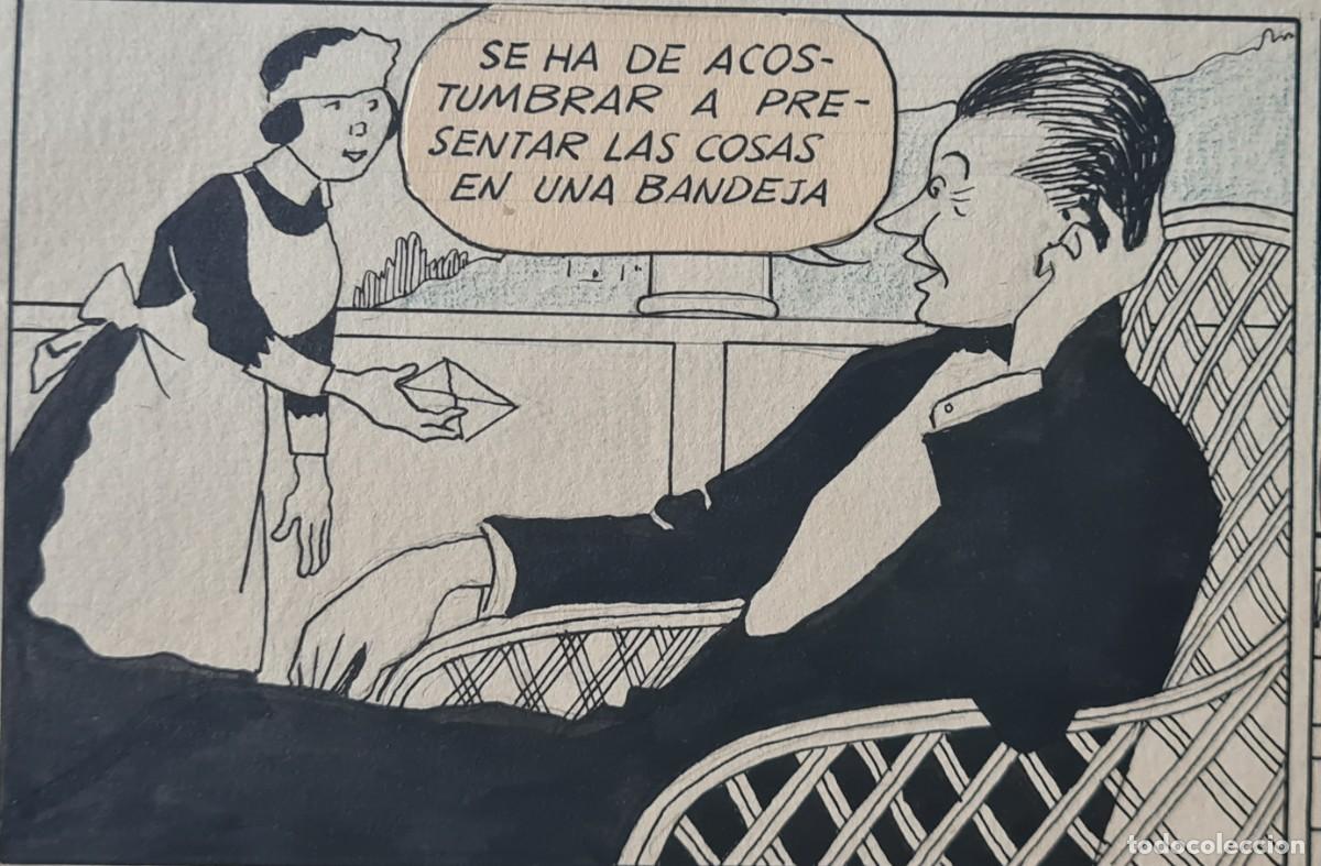 C&oacute;mics: NIT(JOAN MAC&Iacute;AS) - &rdquo;LA SIRVIENTA&rdquo; ORIGINAL FIRMADO - Foto 3