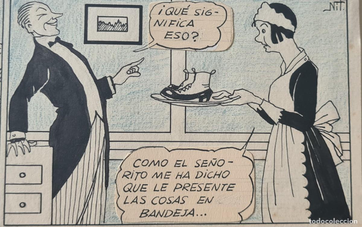 C&oacute;mics: NIT(JOAN MAC&Iacute;AS) - &rdquo;LA SIRVIENTA&rdquo; ORIGINAL FIRMADO - Foto 4