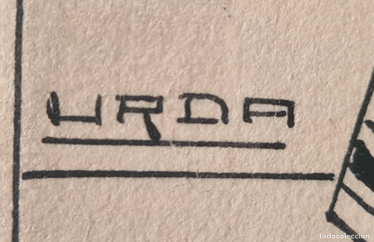 C&oacute;mics: URDA - &rdquo;BAR&Oacute;METRO HOGARE&Ntilde;O&rdquo; ORIGINAL FIRMADO - Foto 3