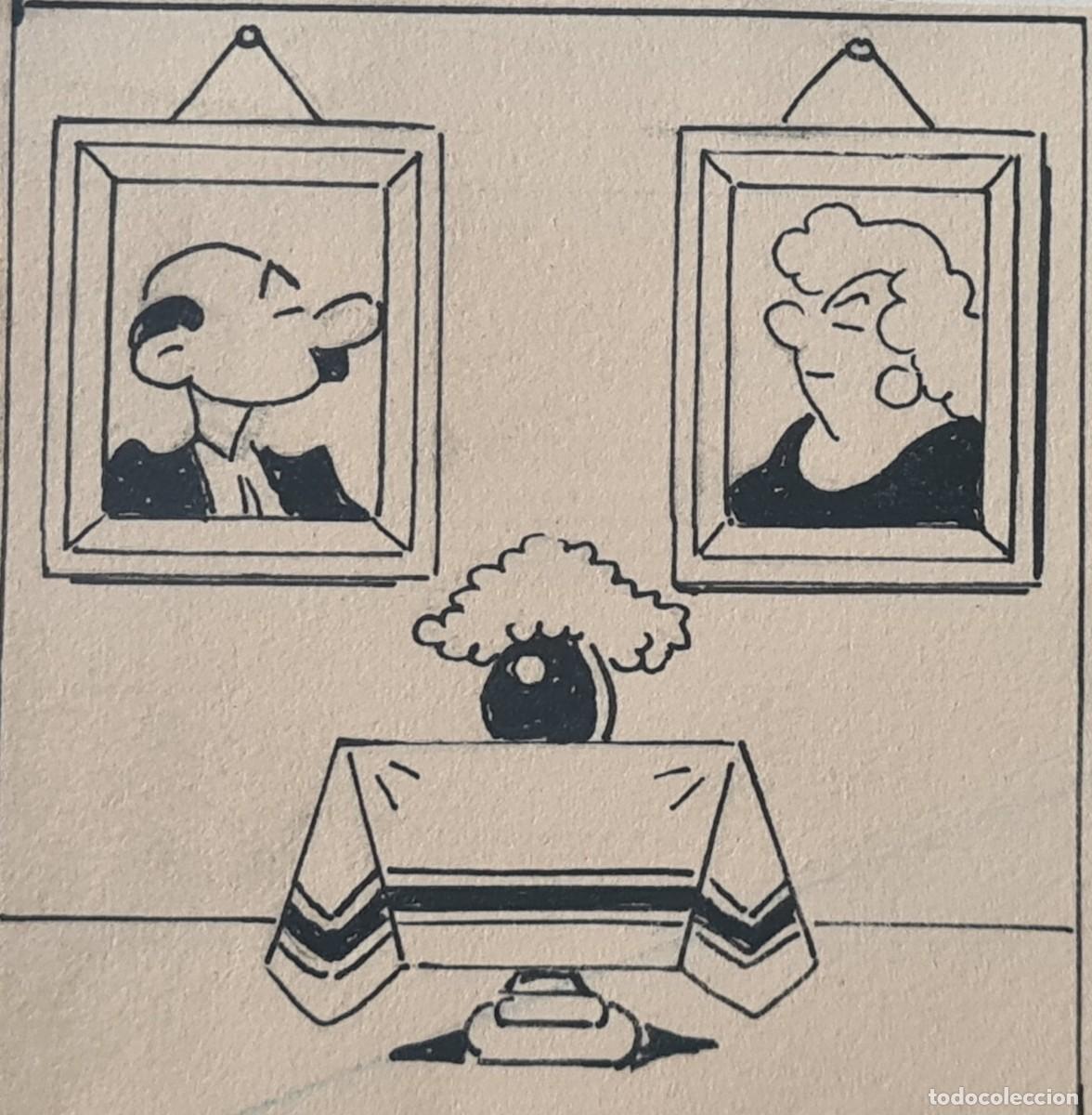 C&oacute;mics: URDA - &rdquo;BAR&Oacute;METRO HOGARE&Ntilde;O&rdquo; ORIGINAL FIRMADO - Foto 4