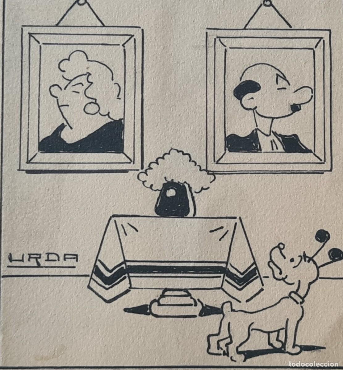 C&oacute;mics: URDA - &rdquo;BAR&Oacute;METRO HOGARE&Ntilde;O&rdquo; ORIGINAL FIRMADO - Foto 6