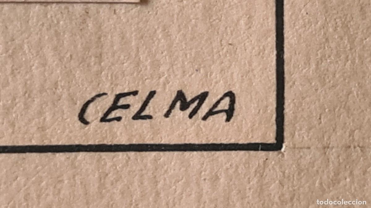 C&oacute;mics: CELMA - &rdquo;LAS MANOS Y EL TEMPERAMENTO&rdquo; ORIGINAL FIRMADO - Foto 3