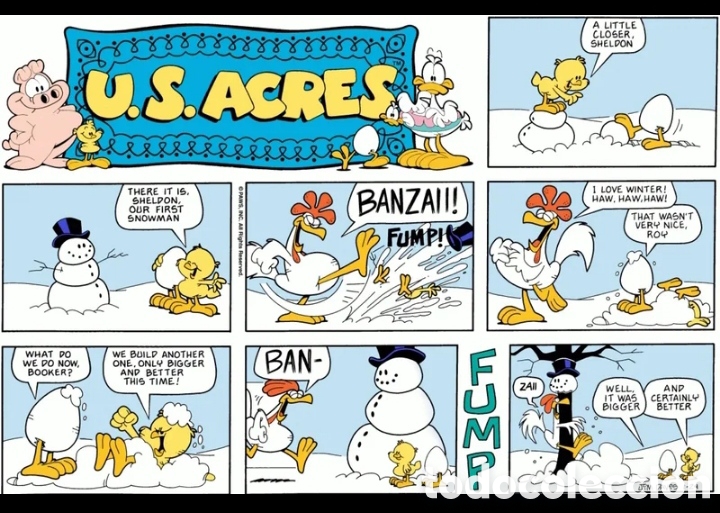 C&oacute;mics: Sketch original - Granja de Orson (Garfield) - Foto 2