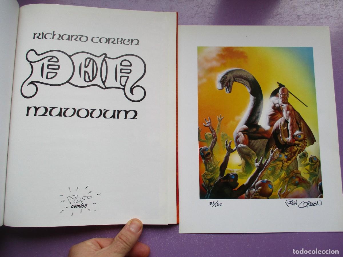C&oacute;mics: RICHARD CORBEN LAMINA DEN 2 FIRMADA Y NUMERADA + COMIC &iexcl;&iexcl;&iexcl;&iexcl; IMPECABLE ESTADO !!!! - Foto 7