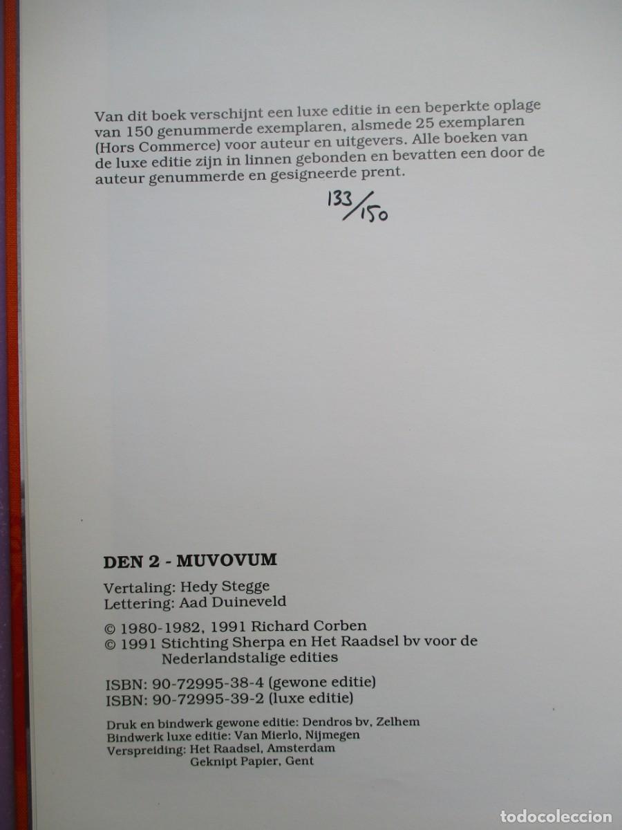 C&oacute;mics: RICHARD CORBEN LAMINA DEN 2 FIRMADA Y NUMERADA + COMIC &iexcl;&iexcl;&iexcl;&iexcl; IMPECABLE ESTADO !!!! - Foto 9