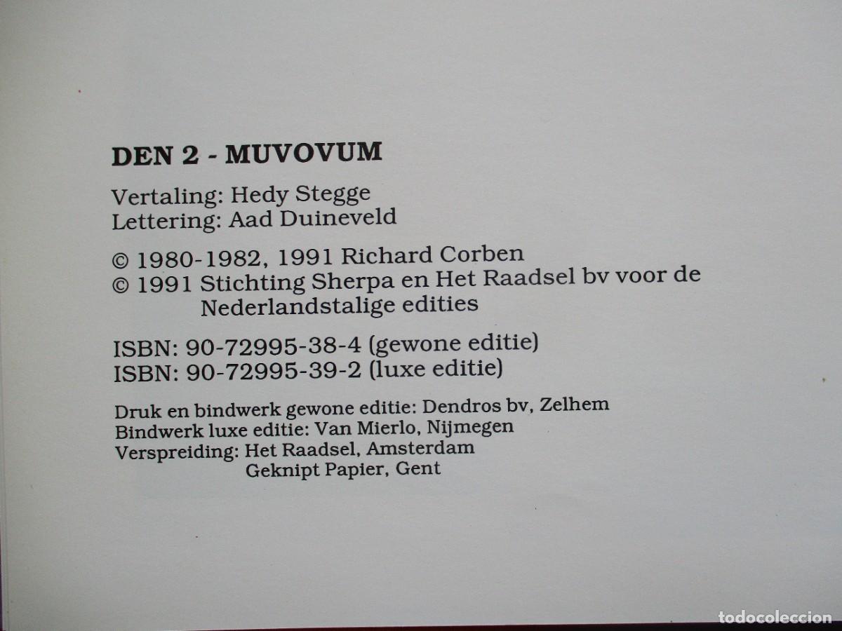 C&oacute;mics: RICHARD CORBEN LAMINA DEN 2 FIRMADA Y NUMERADA + COMIC &iexcl;&iexcl;&iexcl;&iexcl; IMPECABLE ESTADO !!!! - Foto 11