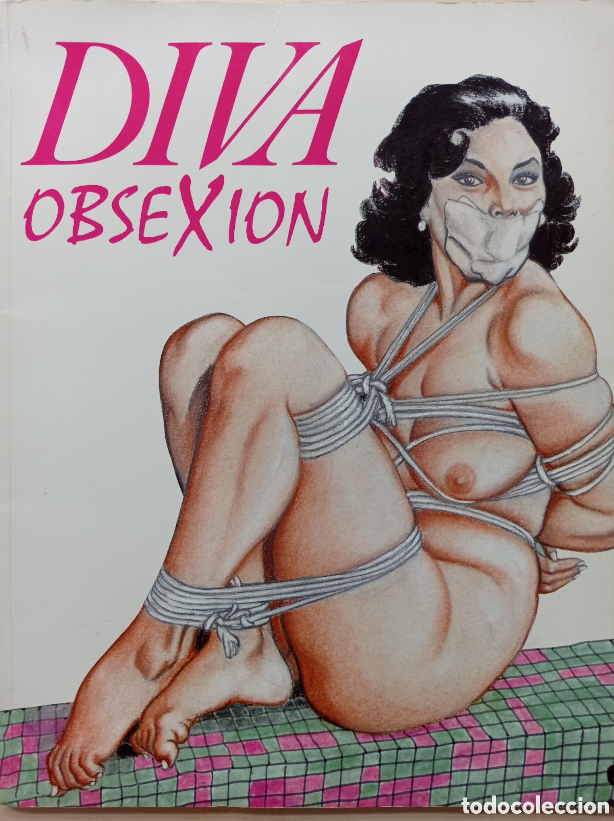 Comics: DIVA OBSEXION GLITTERING IMAGES 1991 BONDAGE BIZARRE SEXPLOITATION WEIRD COMIC ADULTOS