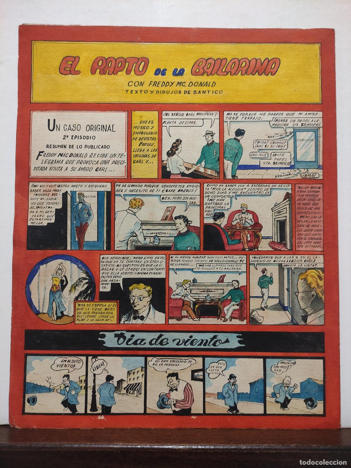 C&oacute;mics: Art Comic - REVISTA DE AVENTURAS JACK DEVIL N&ordm;2 - SANTICO - 1949 - Foto 3