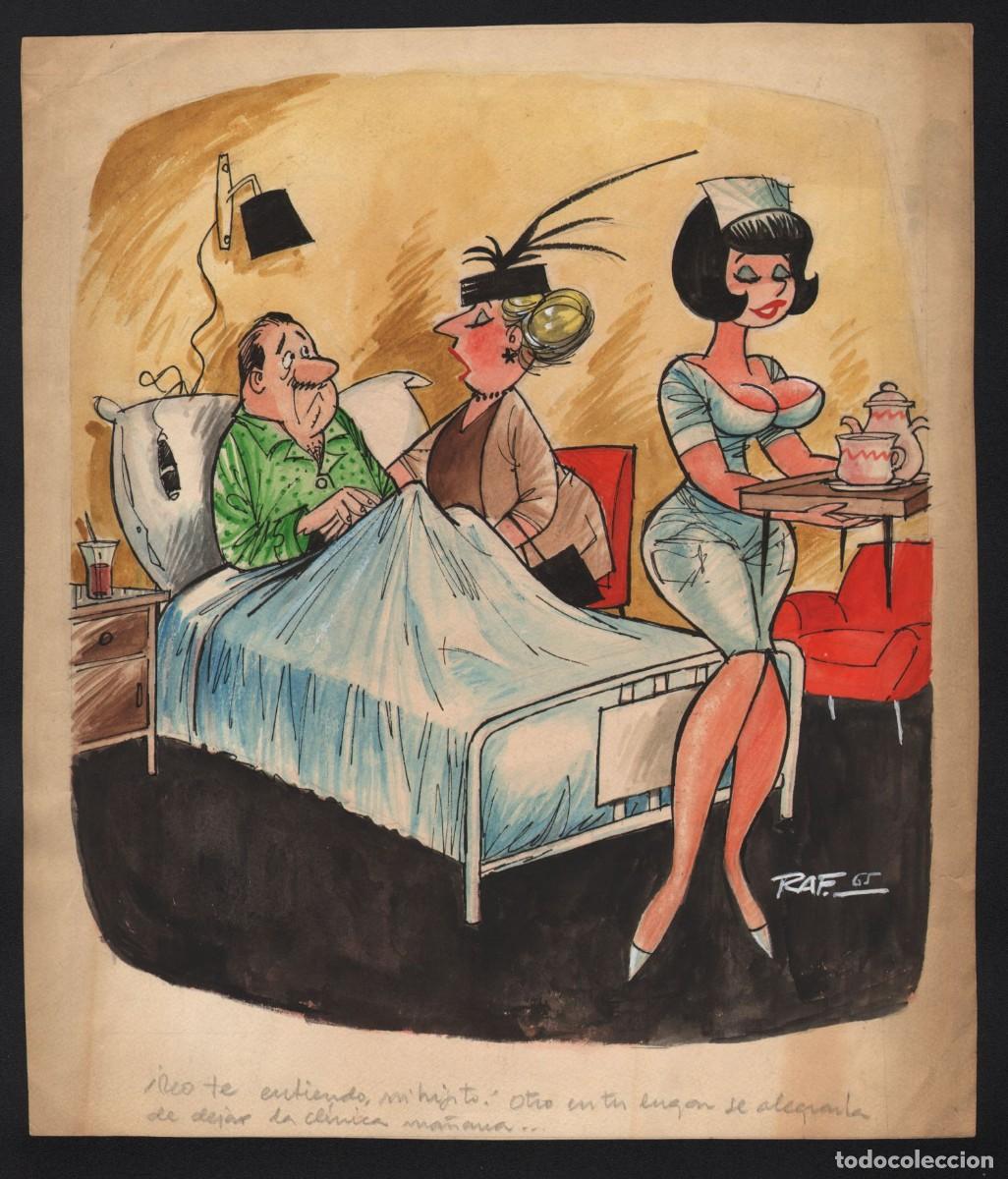 C&oacute;mics: Ilustraci&oacute;n original de Joan Rafart &rdquo;Raf&rdquo;. - Foto 1