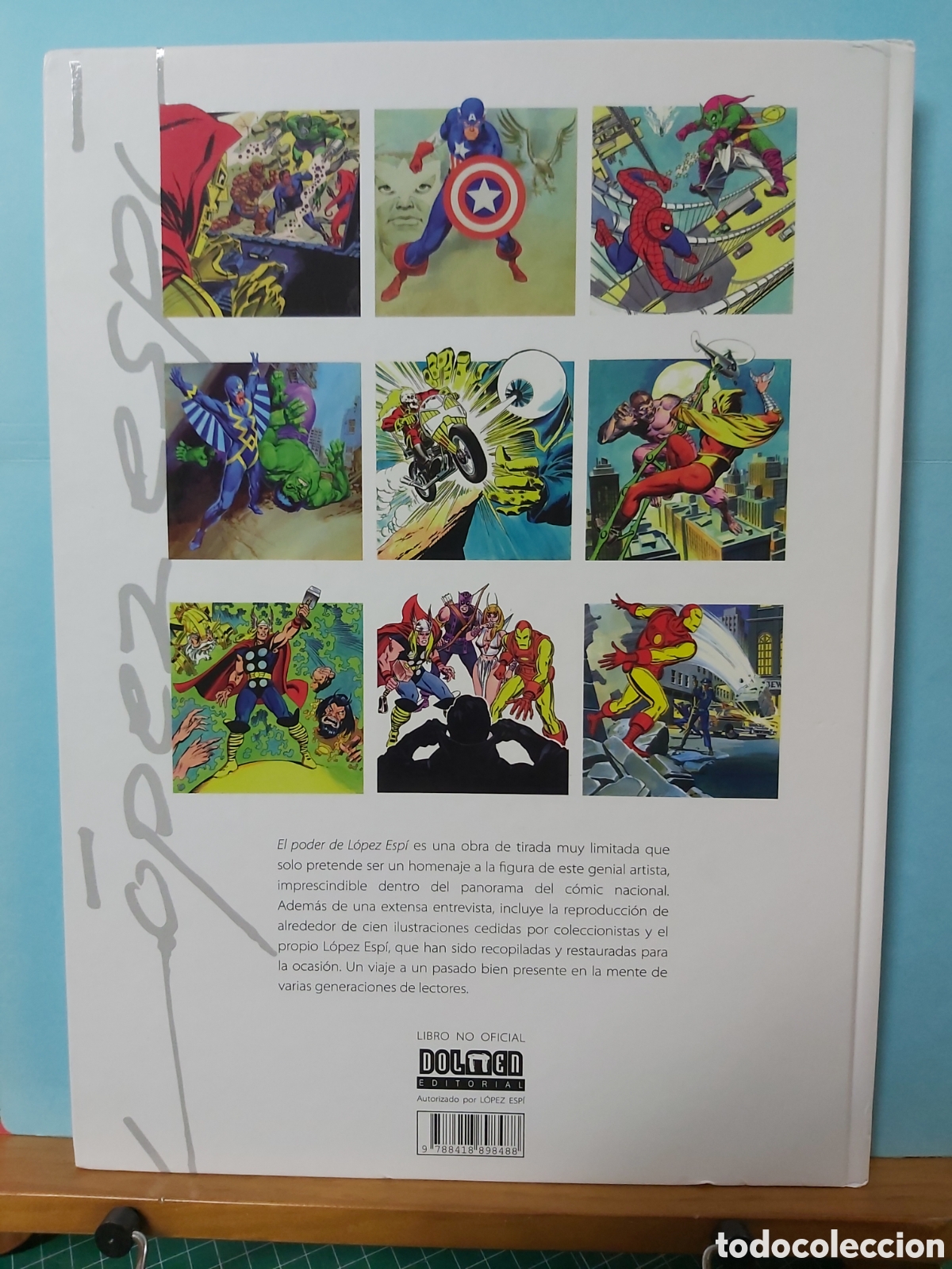 C&oacute;mics: * EL PODER DE LOPEZ ESPI * EL ARTE DE LOS SUPERHEROES * DOLMEN EDITORIAL* - Foto 14