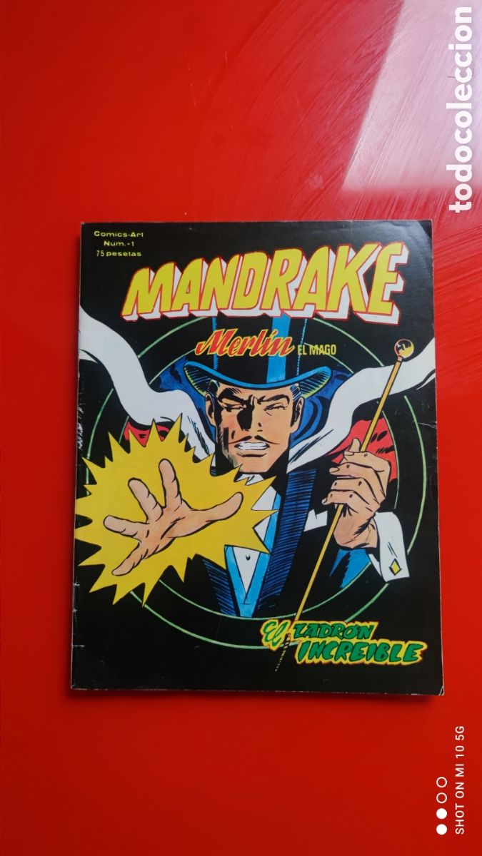 C&oacute;mics: MANDRAKE MERL&Iacute;N EL MAGO,N&deg;1-EL LADRON INCRE&Iacute;BLE - Foto 1