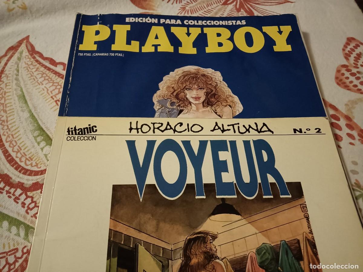Comics: Lote HORACIO ALTUNA Voyeur Playboy Erotismo Vixens