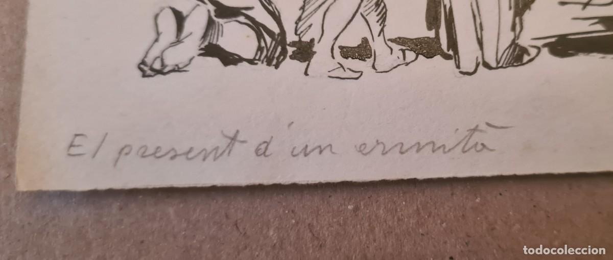 C&oacute;mics: CARLOS B&Eacute;CQUER DOM&Iacute;NGUEZ - &rdquo;EL PRESENT DUN ERMIT&Agrave;&rdquo; ORIGINAL FIRMADO - Foto 2