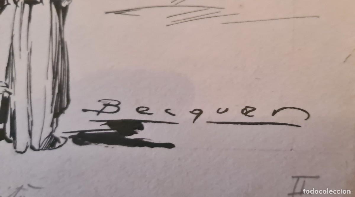 C&oacute;mics: CARLOS B&Eacute;CQUER DOM&Iacute;NGUEZ - &rdquo;EL PRESENT DUN ERMIT&Agrave;&rdquo; ORIGINAL FIRMADO - Foto 3