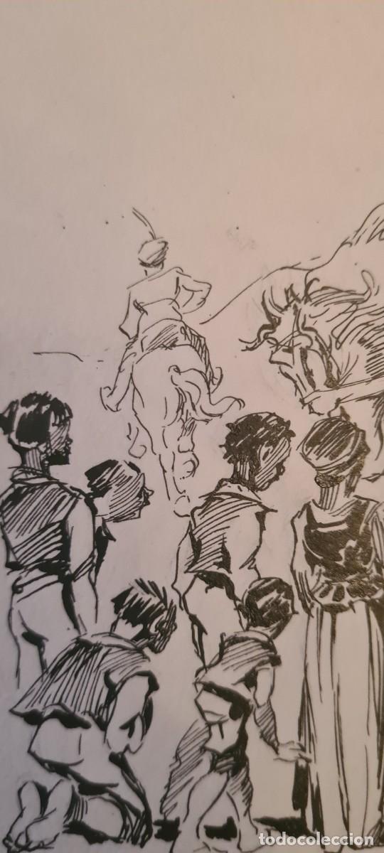 C&oacute;mics: CARLOS B&Eacute;CQUER DOM&Iacute;NGUEZ - &rdquo;EL PRESENT DUN ERMIT&Agrave;&rdquo; ORIGINAL FIRMADO - Foto 4