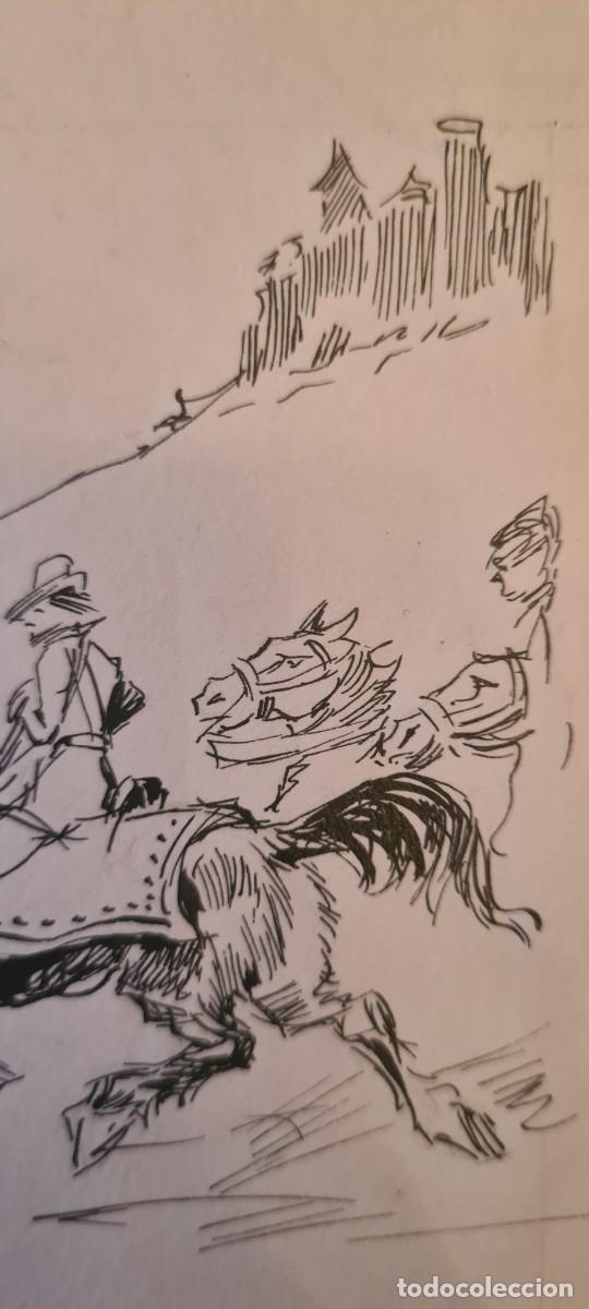 C&oacute;mics: CARLOS B&Eacute;CQUER DOM&Iacute;NGUEZ - &rdquo;EL PRESENT DUN ERMIT&Agrave;&rdquo; ORIGINAL FIRMADO - Foto 5