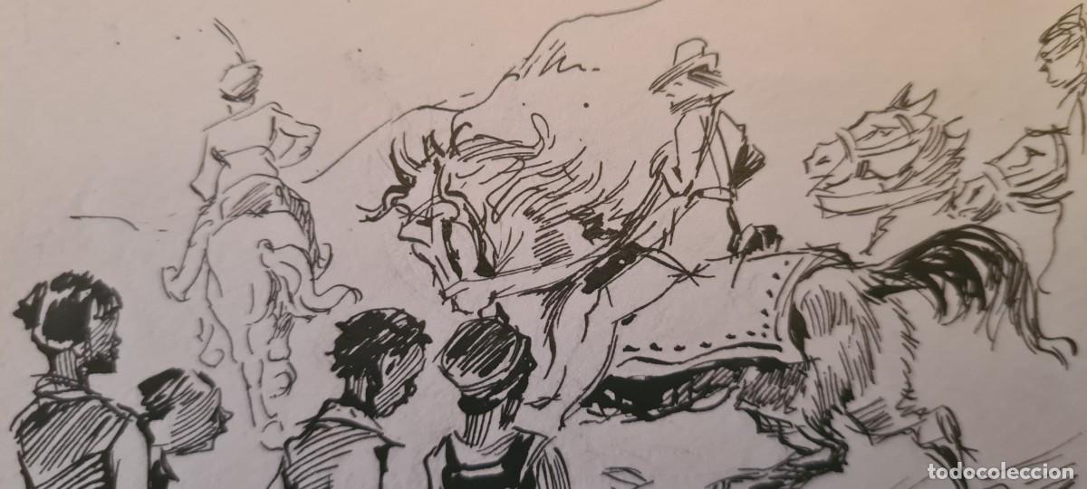 C&oacute;mics: CARLOS B&Eacute;CQUER DOM&Iacute;NGUEZ - &rdquo;EL PRESENT DUN ERMIT&Agrave;&rdquo; ORIGINAL FIRMADO - Foto 6