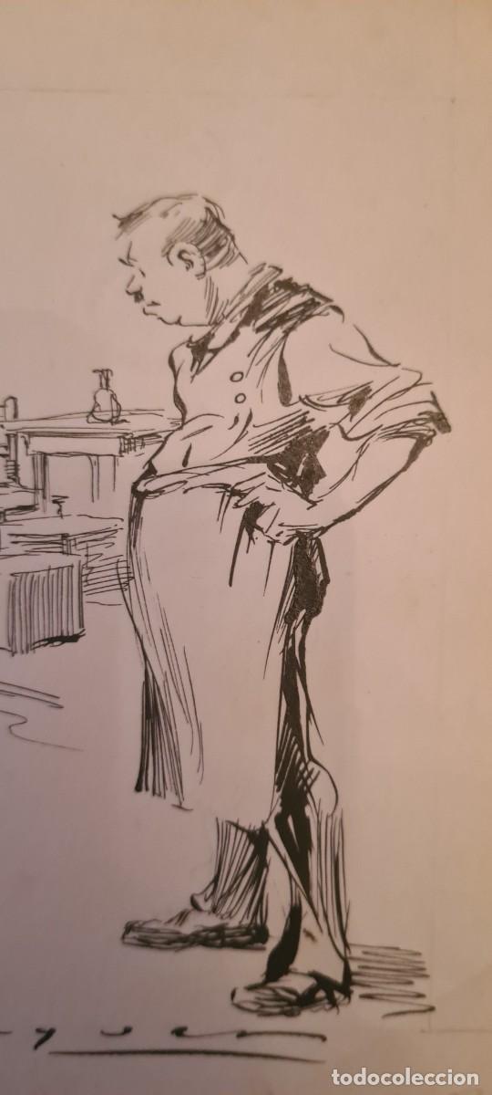 C&oacute;mics: CARLOS B&Eacute;CQUER DOM&Iacute;NGUEZ - &rdquo;LA NOIA DE LHOSTALER&rdquo; ORIGINAL FIRMADO - Foto 4