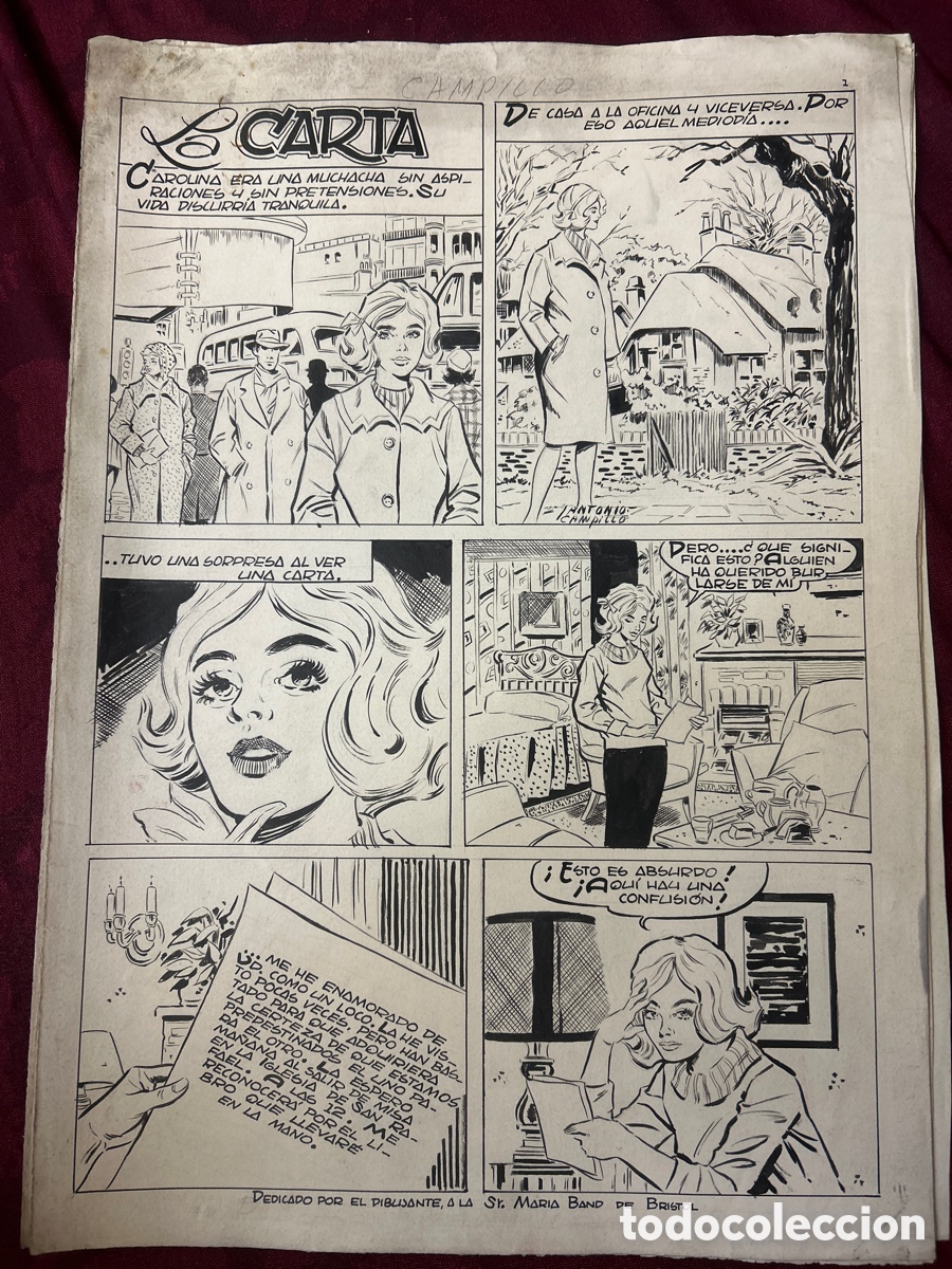 C&oacute;mics: 6 dibujos originales Antonio Campillo &ldquo;La Carta&rdquo; - Foto 1