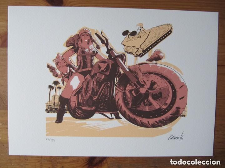C&oacute;mics: DANIEL ACU&Ntilde;A - SERIGRAFIA FIRMADA Y NUMERADA - Foto 1