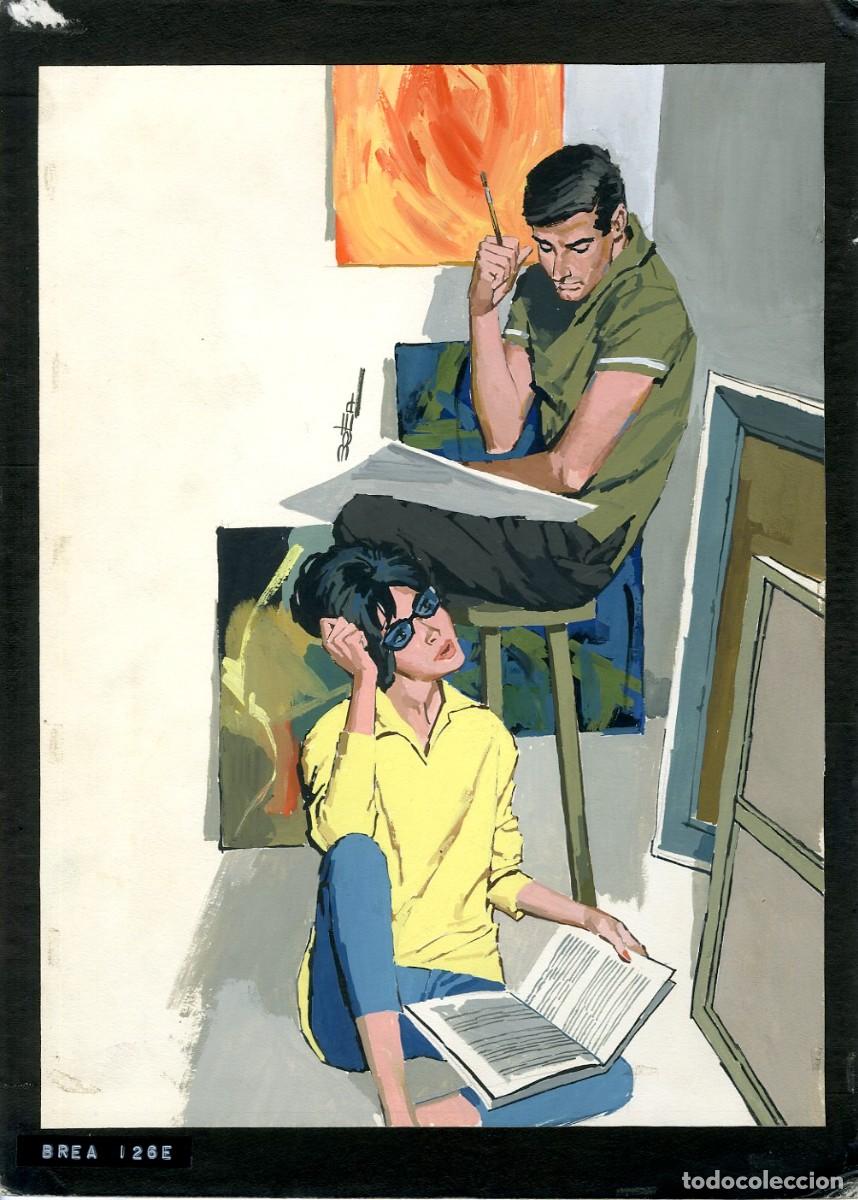 Portada Original de Manuel Breá / Selecciones Ilustradas / Selección Romántica | todocoleccion (Buy It Now)