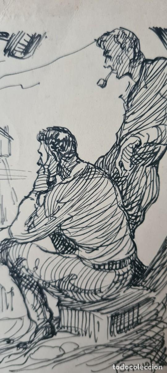 C&oacute;mics: SACHA (JUAN BLANCAFORT)- &rdquo;EL CAMPAMENTO&rdquo; ORIGINAL FIRMADO - Foto 4