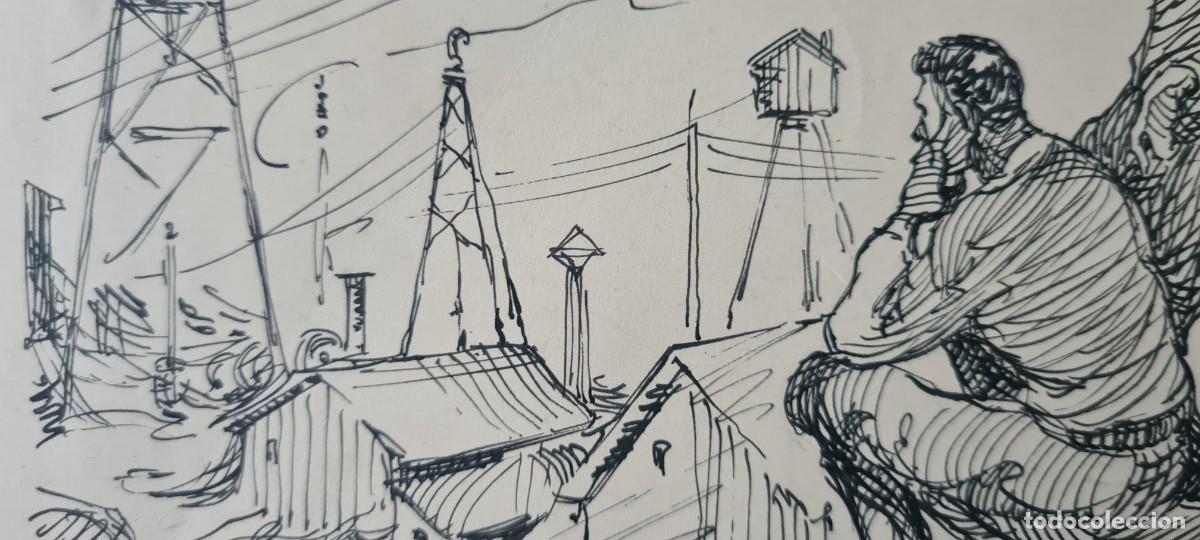 C&oacute;mics: SACHA (JUAN BLANCAFORT)- &rdquo;EL CAMPAMENTO&rdquo; ORIGINAL FIRMADO - Foto 6