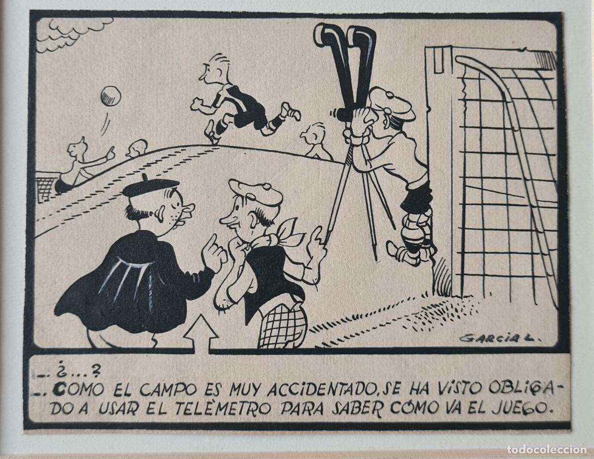 C&oacute;mics: GARC&Iacute;A LORENTE - &rdquo;EL TEL&Eacute;METRO&rdquo; ORIGINAL FIRMADO - Foto 2